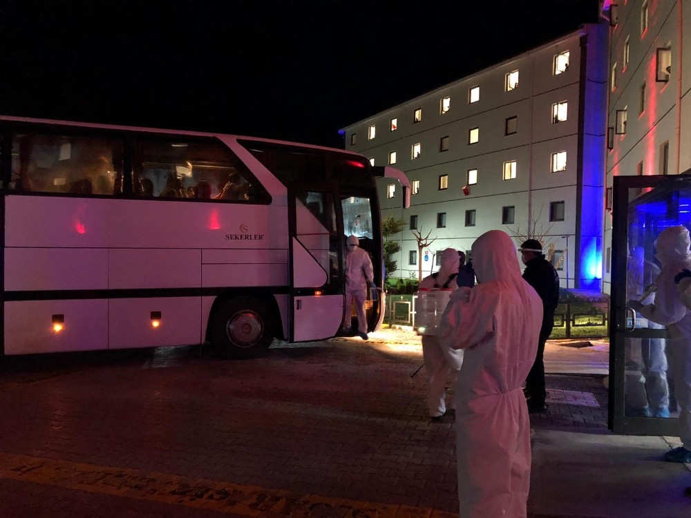 Suudi Arabistan’dan getirilen 80 kişi Burdur’da karantinaya alındı 
