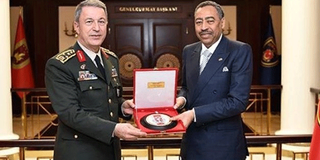 Suudi Arabistan'dan Orgeneral Akar'a ziyaret!
