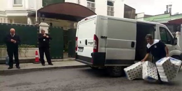 Suudi konsolosluğunda hummalı temizlik! İzleri mi siliyorlar?