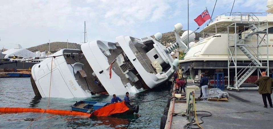 Suudi prensin 78 milyon dolar değerindeki yatı alabora oldu 