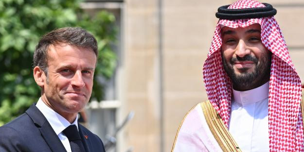 Suudi Veliaht Prens Selman, Fransa'yı seçti: Macron ile görüştü! Tarihi bir buluşma