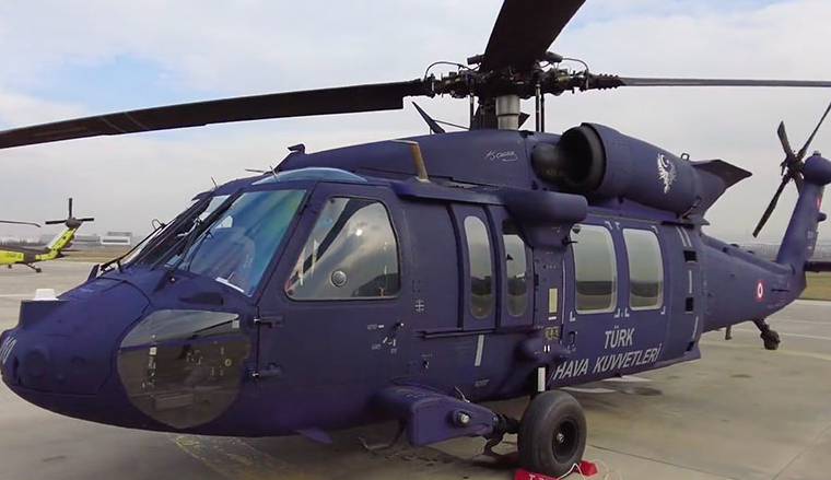 T70 helikopteri ilk kez...
