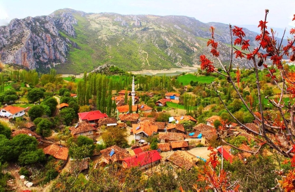 Tabiat harikası kanyonda trekking 