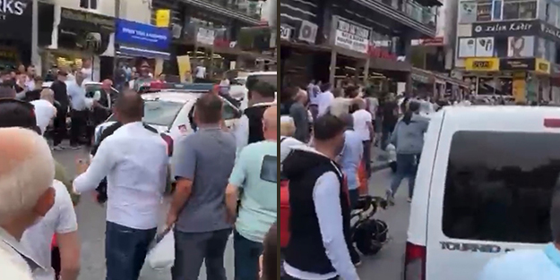 Taciz iddiası ortalığı karıştırdı! Mahalleli meydan dayağı attı