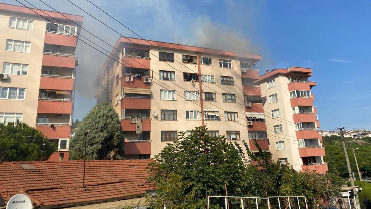 Tadilat sırasında çıkan yangın korkuttu!