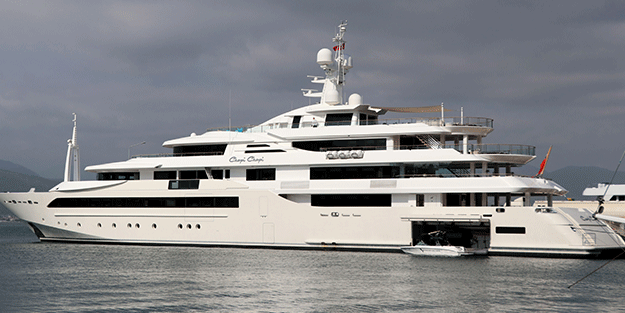 Taha Mikati'nin ultra lüks yatı 