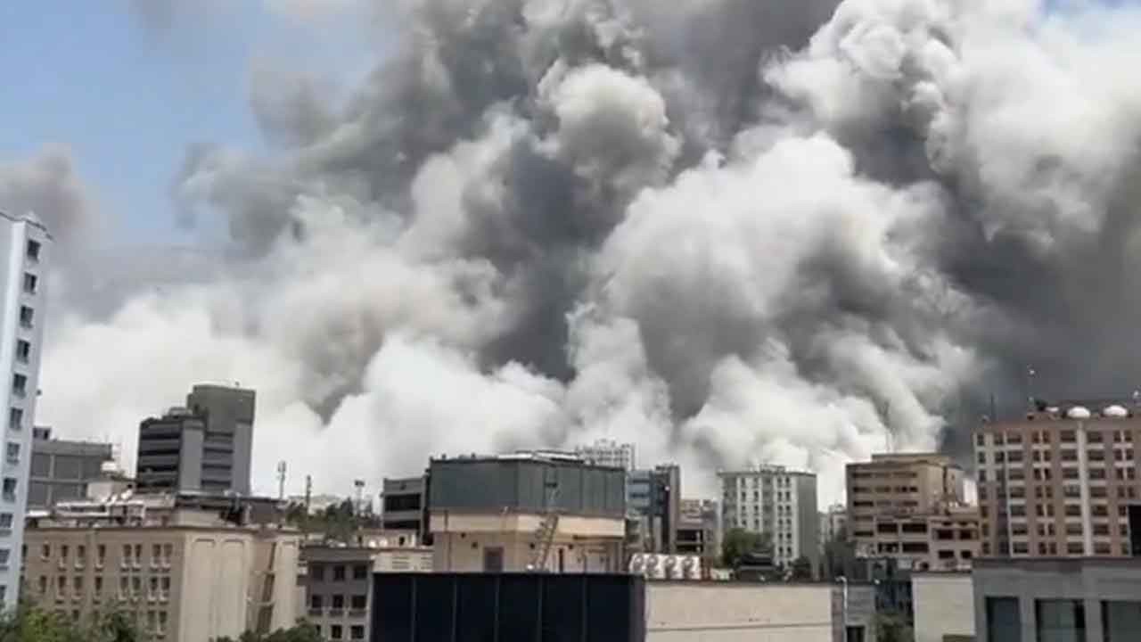 Tahran’da sivil alanlara alçak saldırı! ABD ve İsrail eğitim yuvalarını ve yardım depolarını hedef aldı!