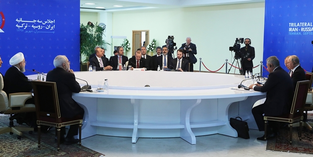 Tahran'da tarihi zirve! Liderler İdlib'i görüştü