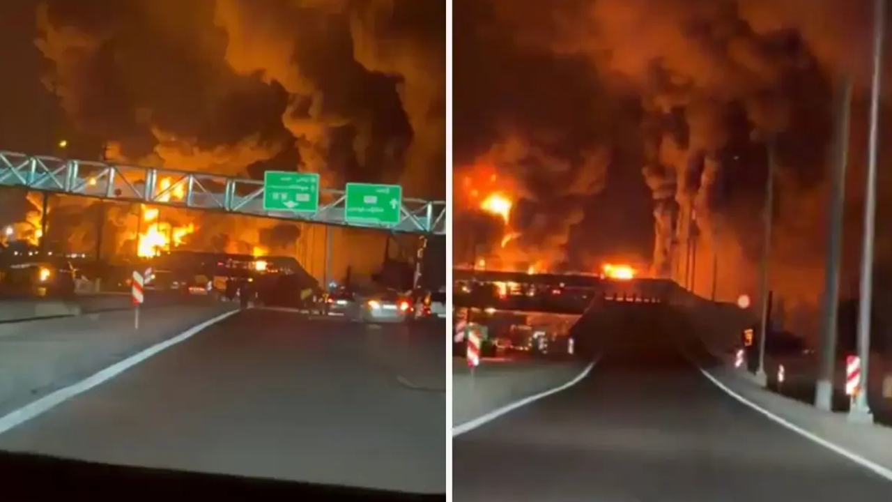 Tahran'dan gelen görüntüler korkunç!