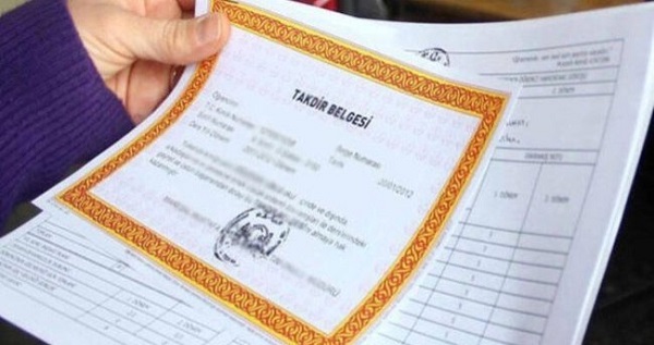 Takdir teşekkür belgesi kaç puanla alınır? Takdir teşekkür hesapla: