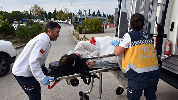 Takı yüzünden çıkan tartışmada gelini hastanelik ettiler