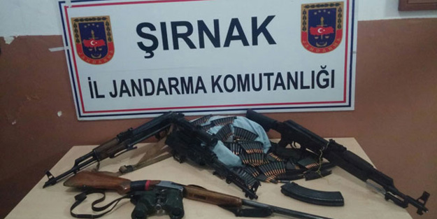 Araçtan cephanelik çıktı!