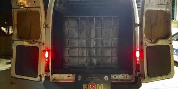 Takibe alınan minibüsten bakın ne çıktı