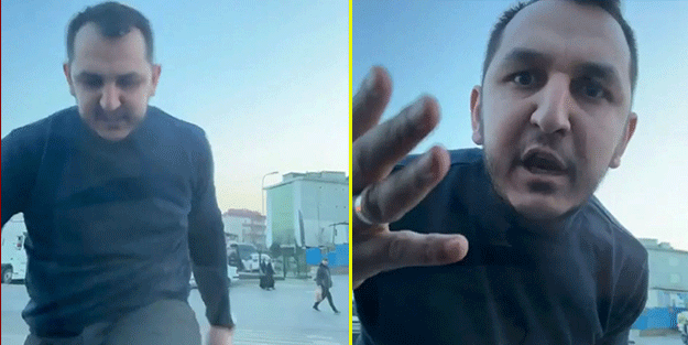 Taksici, diğer sürücüye saldırdı