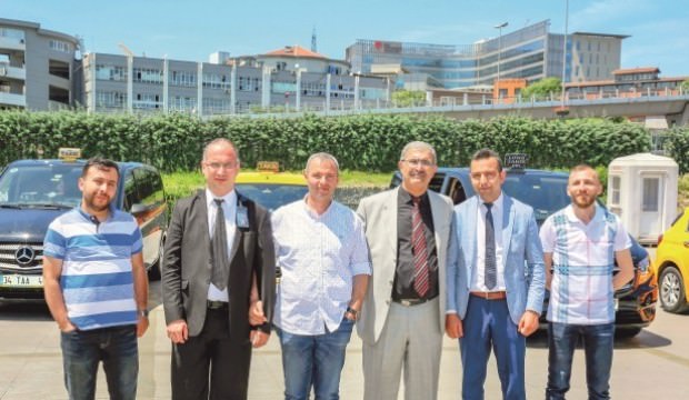 Taksici yeniliğe yeşil ışık yaktı