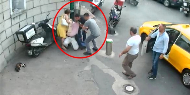 Taksiciden hayat kurtaran hareket!