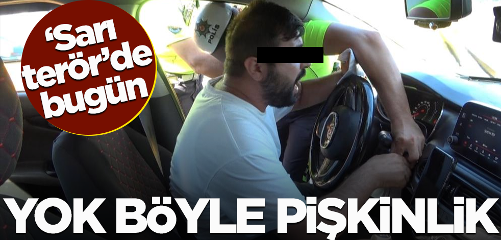 Taksicinin pişkinliği pes dedirtti