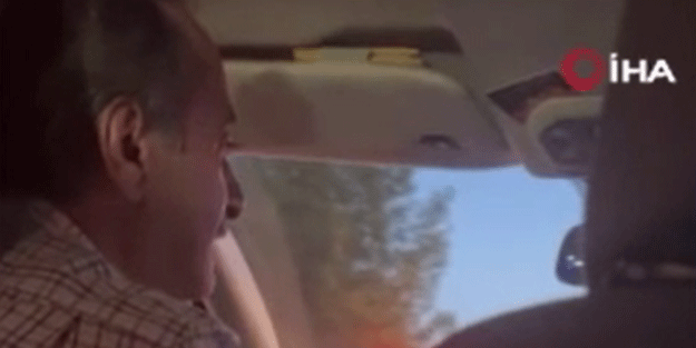 Taksicinin sözleri kadınları şoka soktu! O anlar kamerada