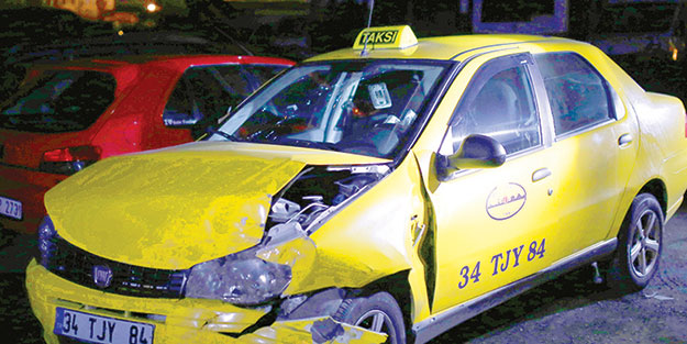 Taksiciyi bıçakladı