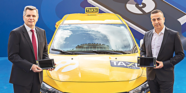 Taksilerde dijital yolculuk başlıyor