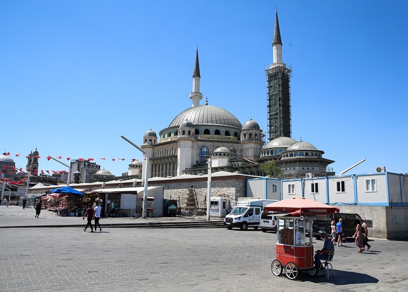 Taksim Camii'nde sona yaklaşılıyor! İşte son durum