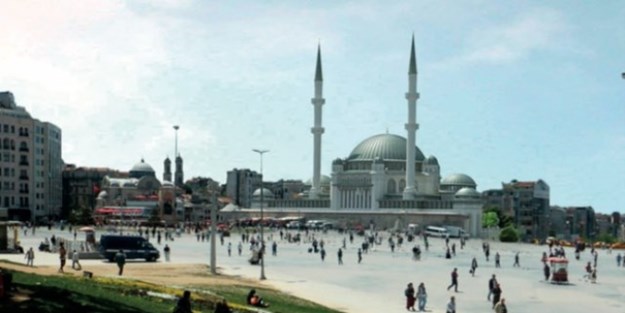 Taksim camisini yapacak hayırsever belli oldu