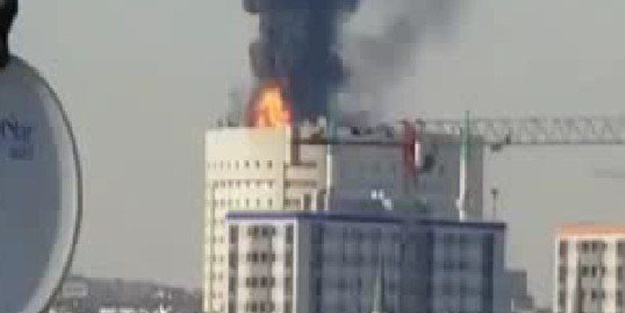 Taksim İlk Yardım Hastanesinde büyük yangın!
