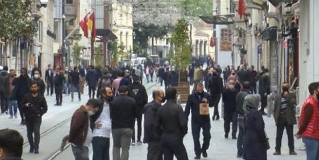 Taksim Meydanı İstiklal Caddesi maske takmak zorunlu mu?