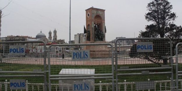 Taksim ve Taksim'e çıkan yollar kapalı!