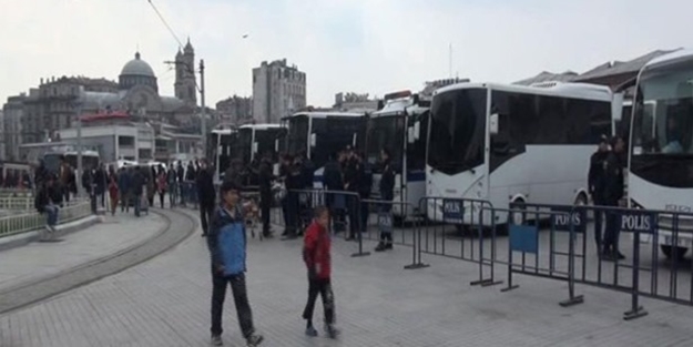 Taksim'de 1 Mayıs önlemleri