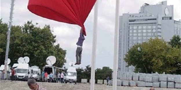 Taksim'de fotoğraf çekilmek isterken...