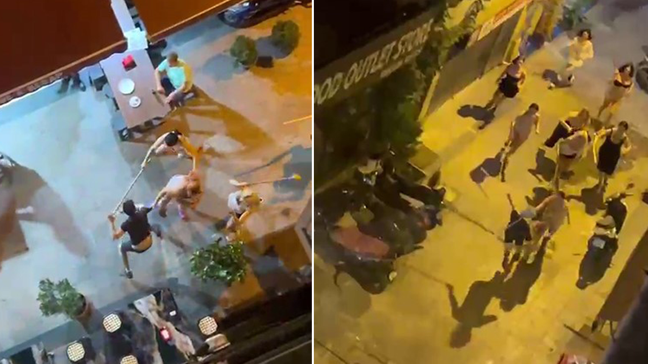 Taksim’de sapkın dehşeti: 8 travesti yoldan geçen adamı sopalarla dövdü