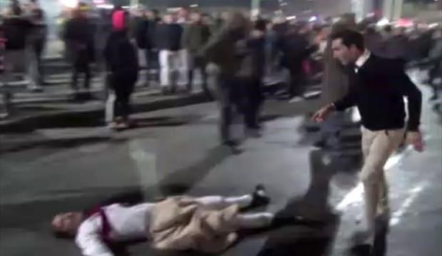 Taksim’de yine rezil görüntüler!