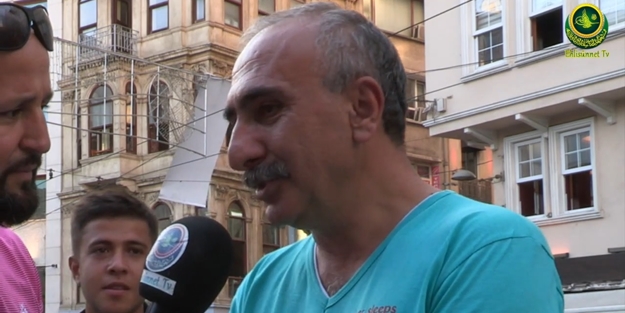 Taksim'de vatandaşa soruldu: Şeriat gelsin ister misiniz?