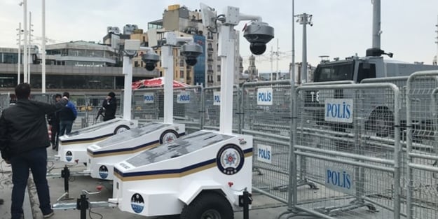 Taksim'de yılbaşı önlemleri