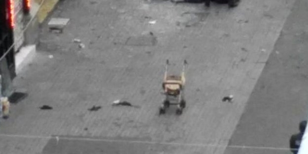 Taksim'deki patlamanın ortasındaki bebek arabası yürek dağladı