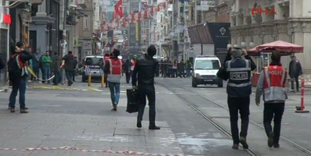 Taksim'deki saldırı sonrası ilk kareler