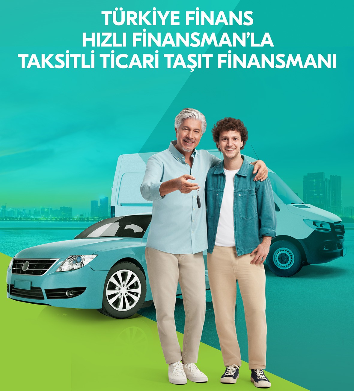 Taksitli Ticari Taşıt Finansman’ı Türkiye Finans Hızlı Finansman’da