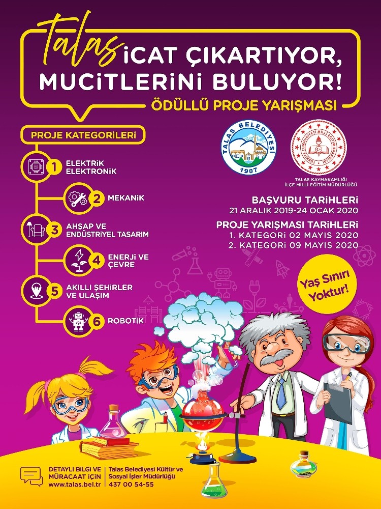 Talas mucitlerini bekliyor 