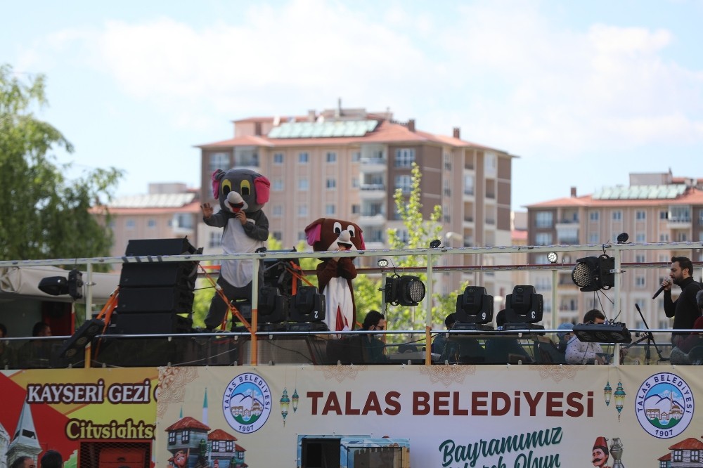 Talas’ta bayram başka güzel 