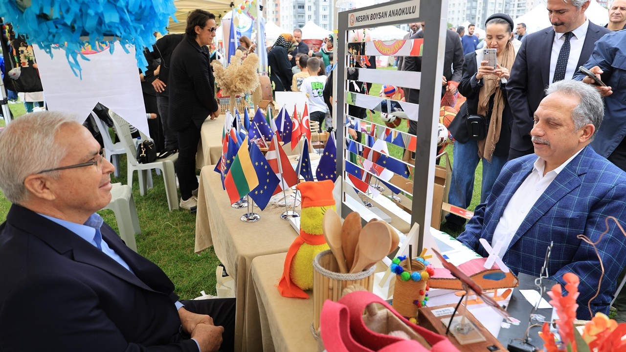 Talas'ta Çevre gününe renkli ve anlamlı kutlama