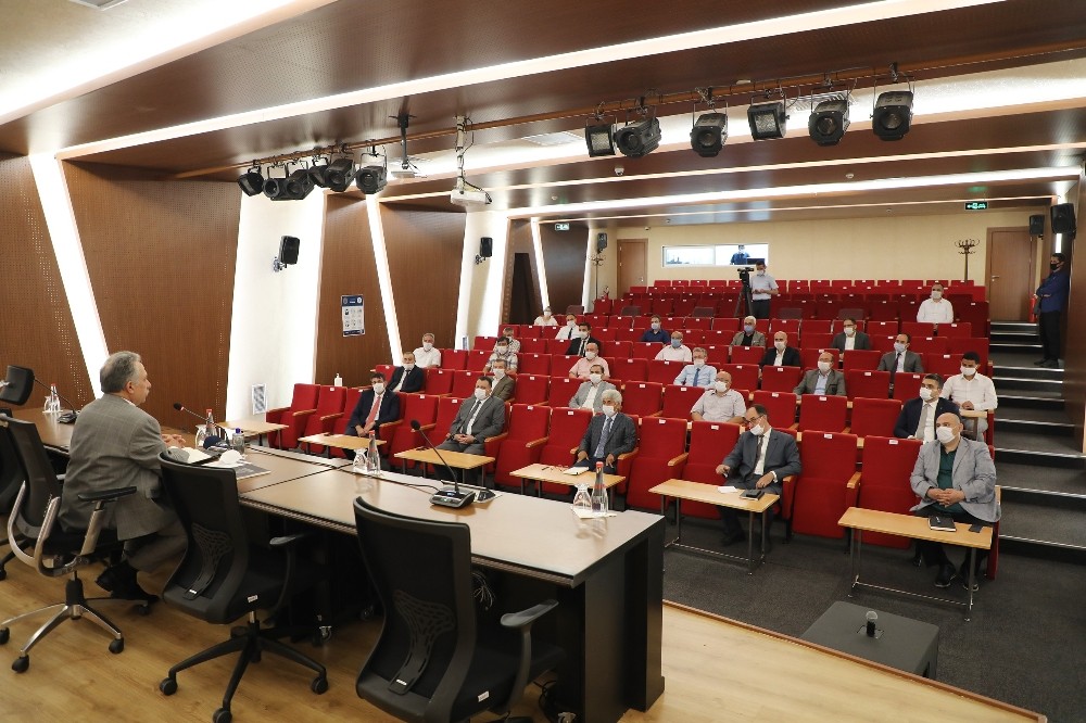 Talas’ta proje ve yatırım değerlendirme toplantısı 