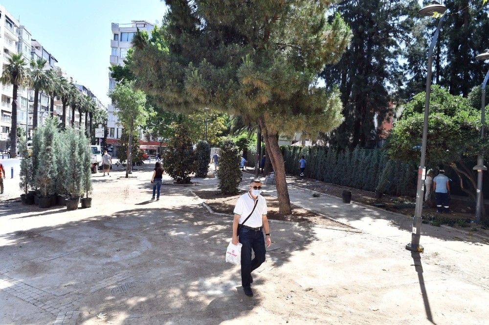 Talatpaşa Bulvarı’nda çalışmalar sürüyor 
