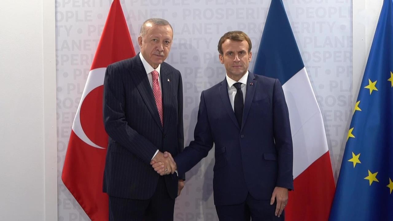 Talep Fransa’dan geldi! Erdoğan, Macron ile görüştü!