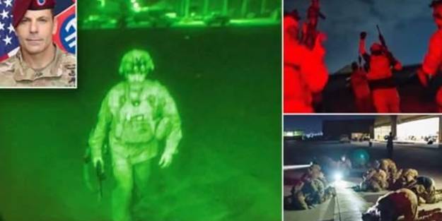 Taliban'dan 'zafer' çıkışı! İşte Afganistan'ı terk eden son ABD askerinin görüntüsü