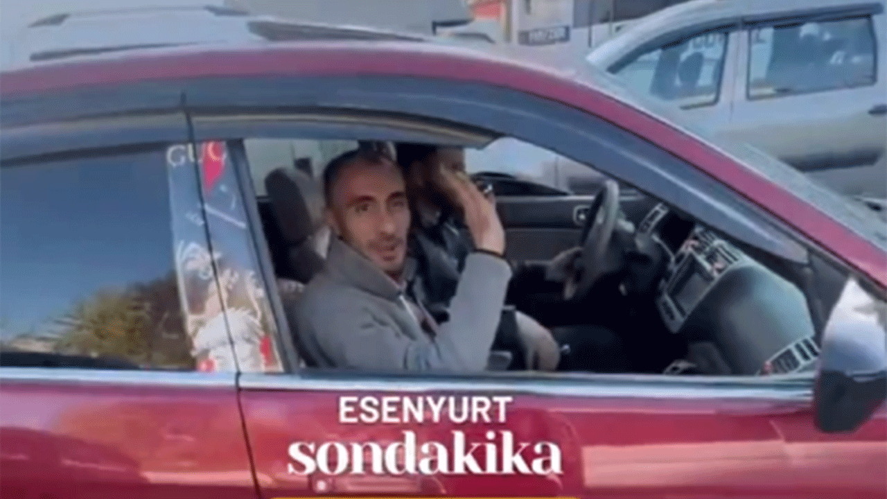 Talihsiz kaza sonrası sosyal medyada gündem oldular! Arabayı aldıkları gibi vurdular