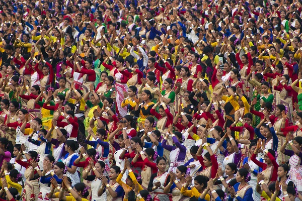 Tam 11 bin kişi toplandı! Hindistan’da ilginç bir rekor kırıldı