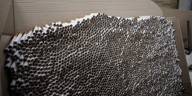 Tam 15 milyon liralık kaçak sigara operasyonu!