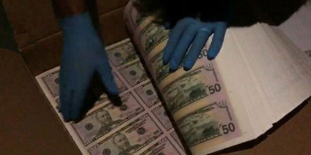 Tam 271 milyon dolar sahte para... Tarihi operasyonun görüntüleri ortaya çıktı!