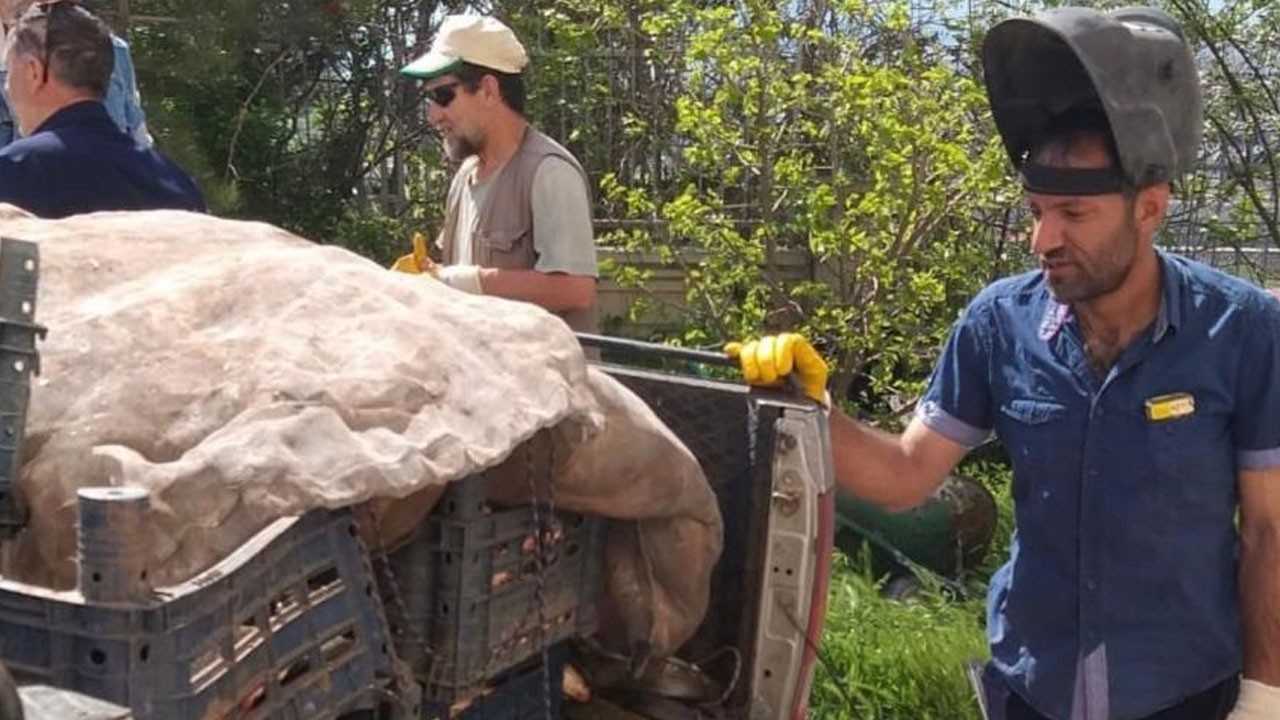 Tam 700 kilo! Hepsine el kondu